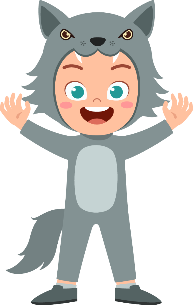 Petite activité loup de Peques Français