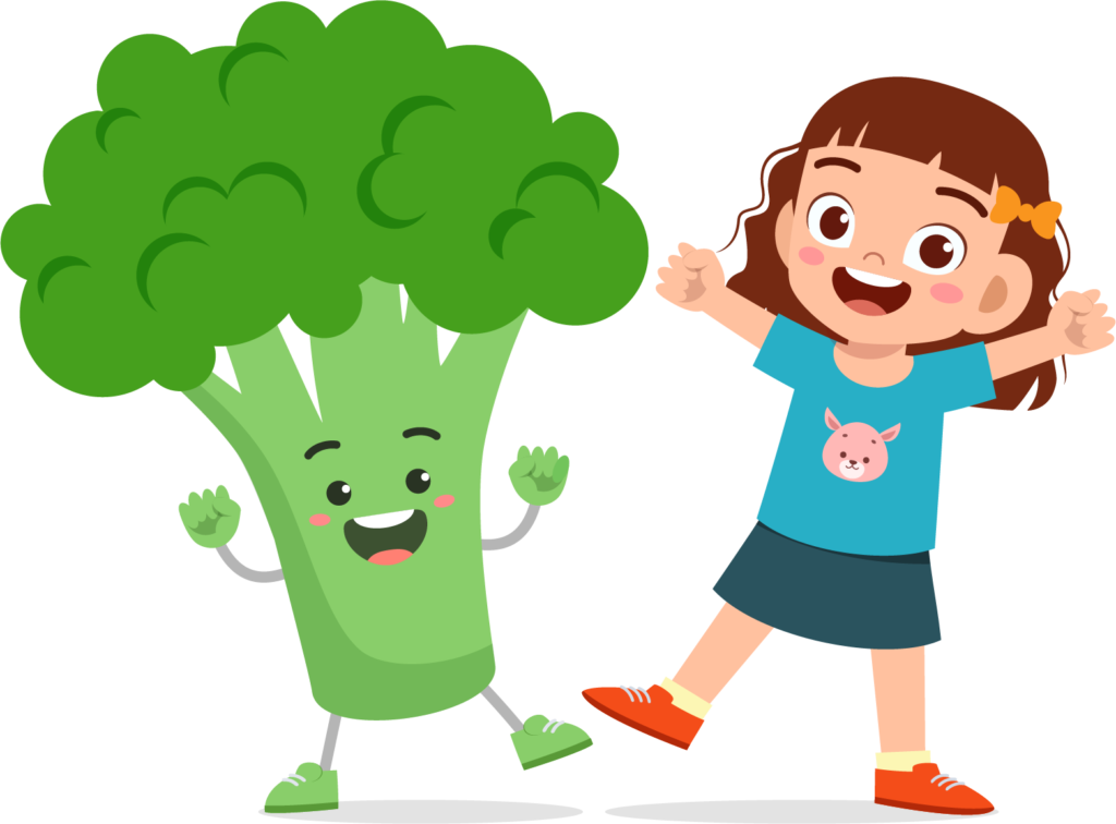Petite activité brocoli de Peques Français