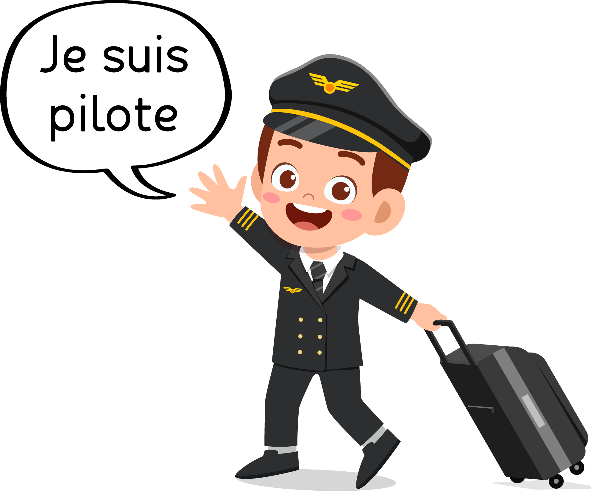 Las profesiones en francés con Peques Français