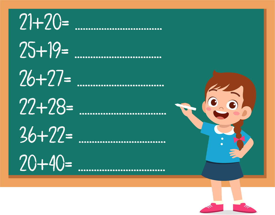 Petite activité números del 41 al 60 de Peques Français