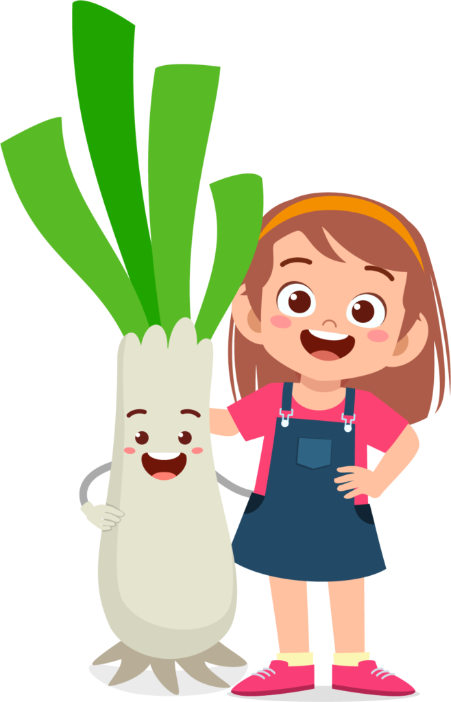 Petite activité poireau de Peques Français