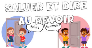 Saludar y decir adiós en francés