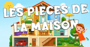 Las partes de la casa en francés con Petit Monde Français