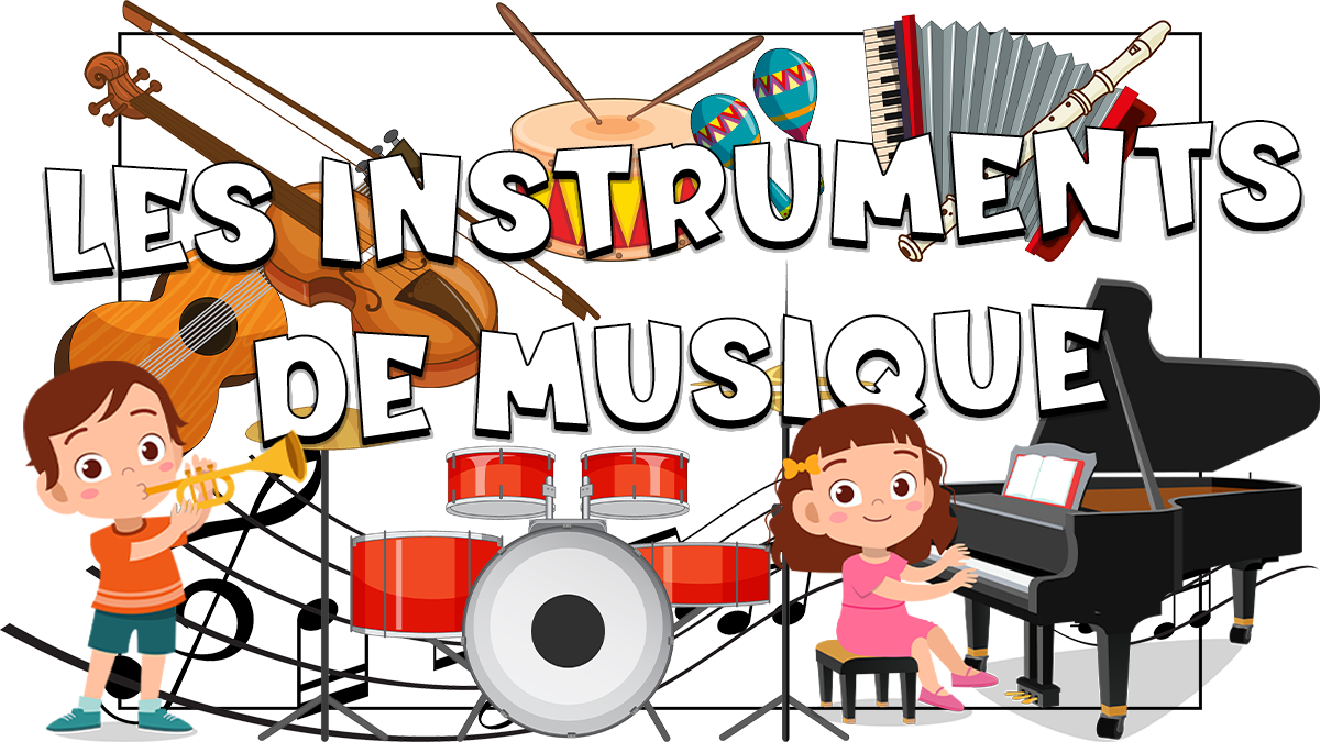 Los instrumentos de música en francés