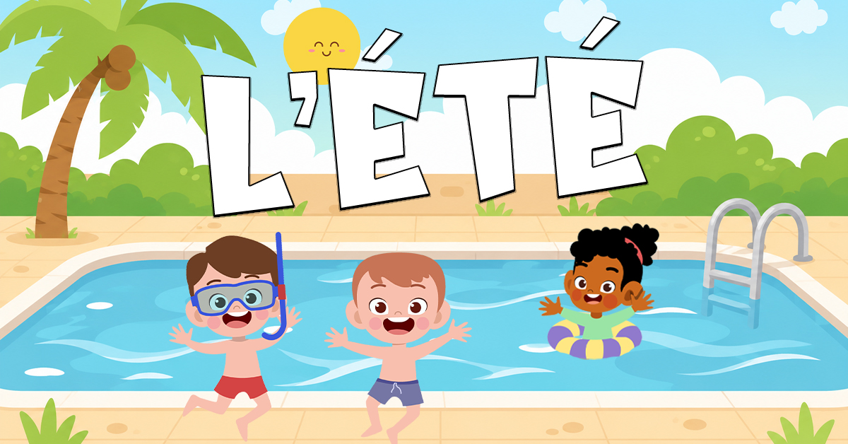 Vocabulario de verano en francés con Petit Monde Français