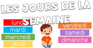 Los días de la semana en francés