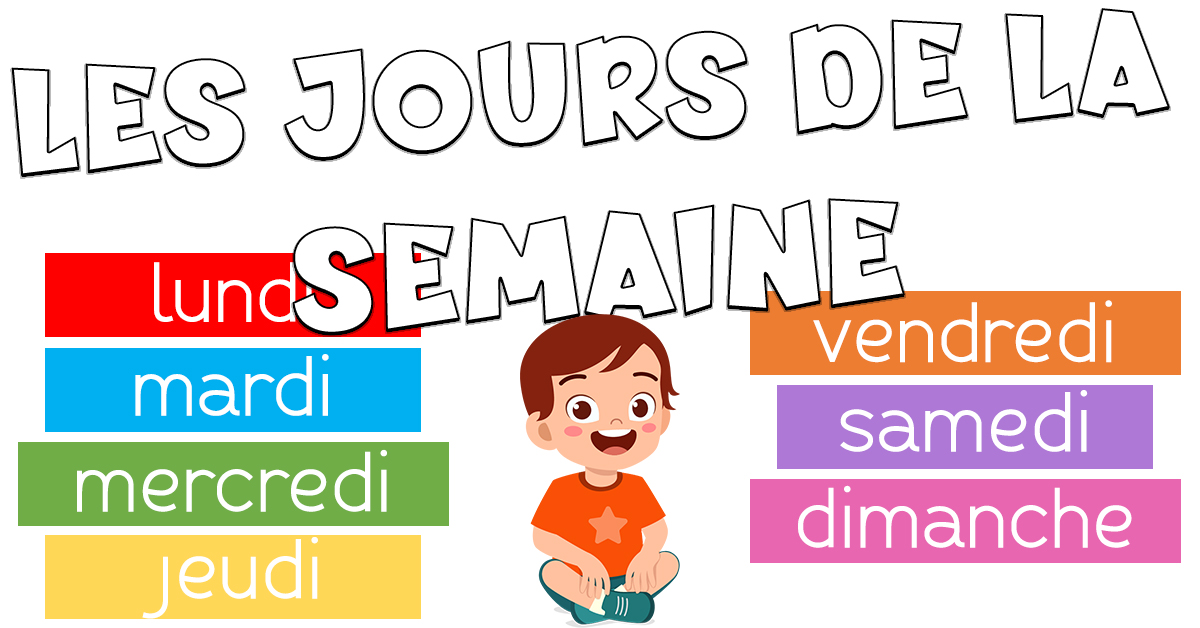 Los días de la semana en francés