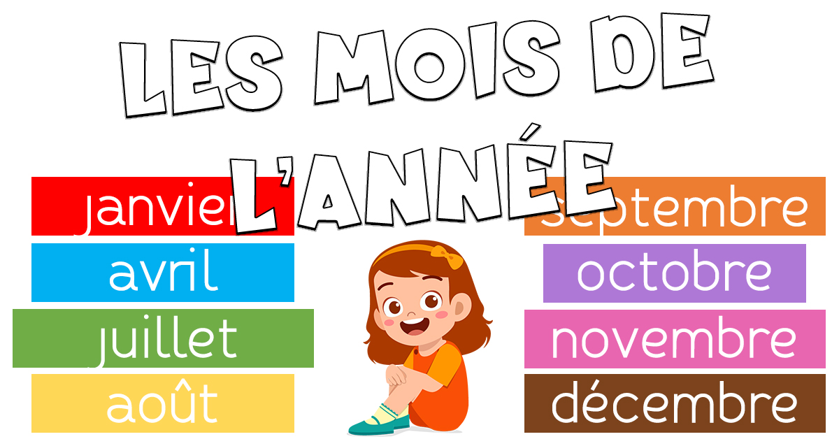 Los meses del año en francés
