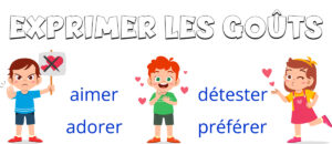Los verbos para expresar los gustos en francés
