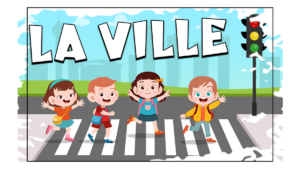 Vocabulario de los lugares de la ciudad y los comercios en francés