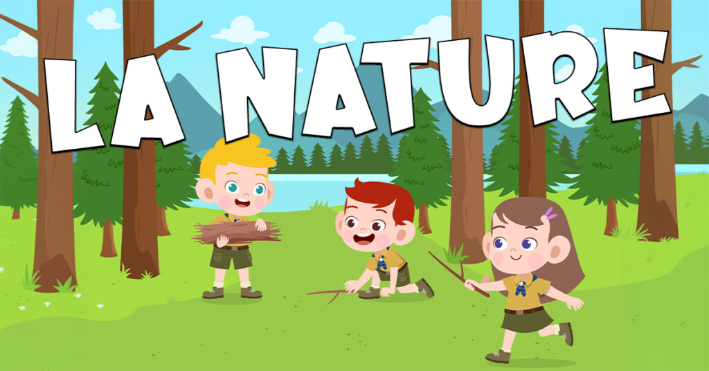 Vocabulario de la naturaleza en francés con Petit Monde Français