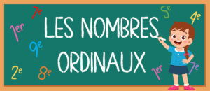Los números ordinales en francés