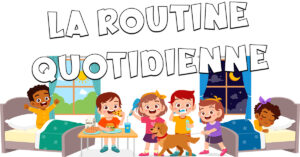 La rutina diaria en francés
