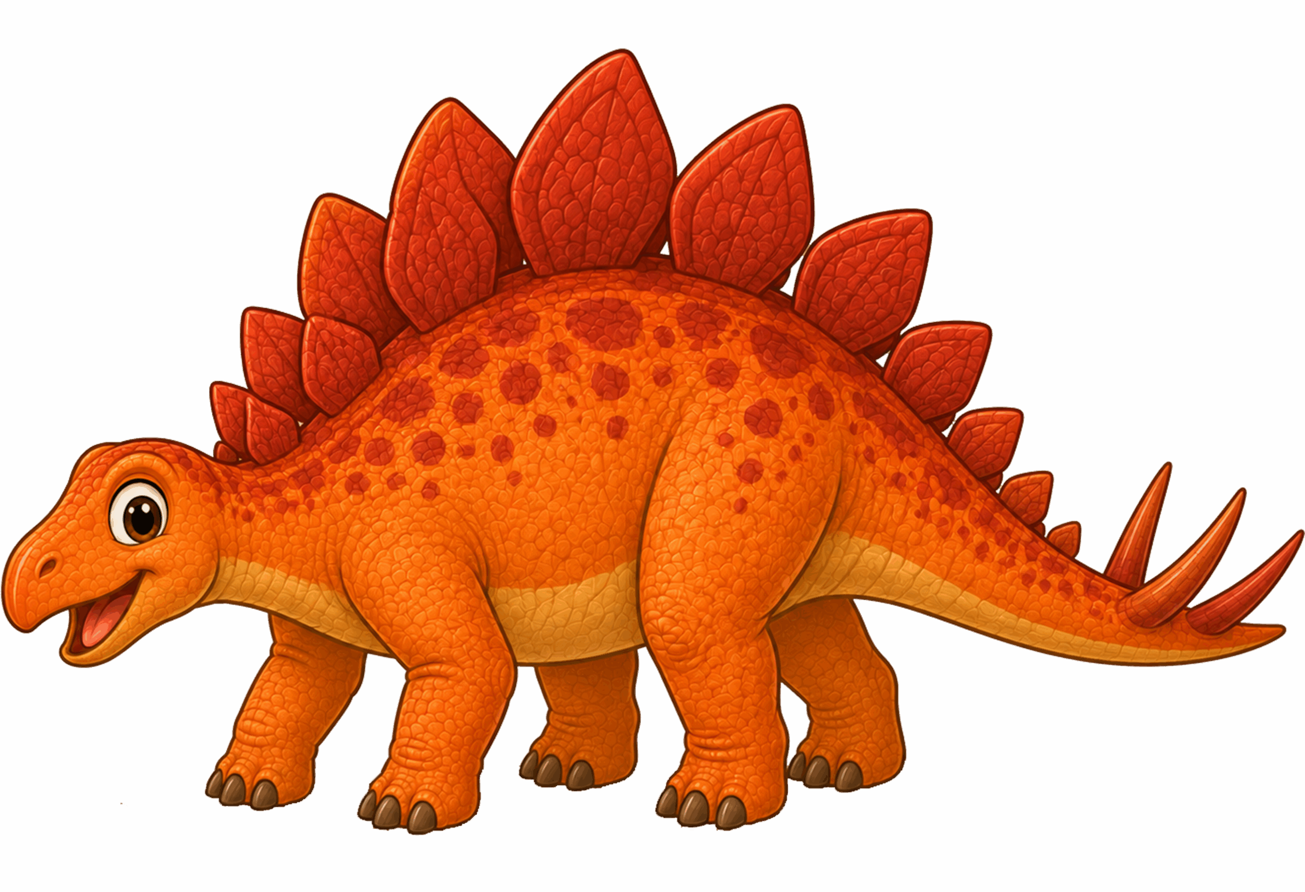 Los dinosaurios en francés Petit Monde Français - Stégosaure