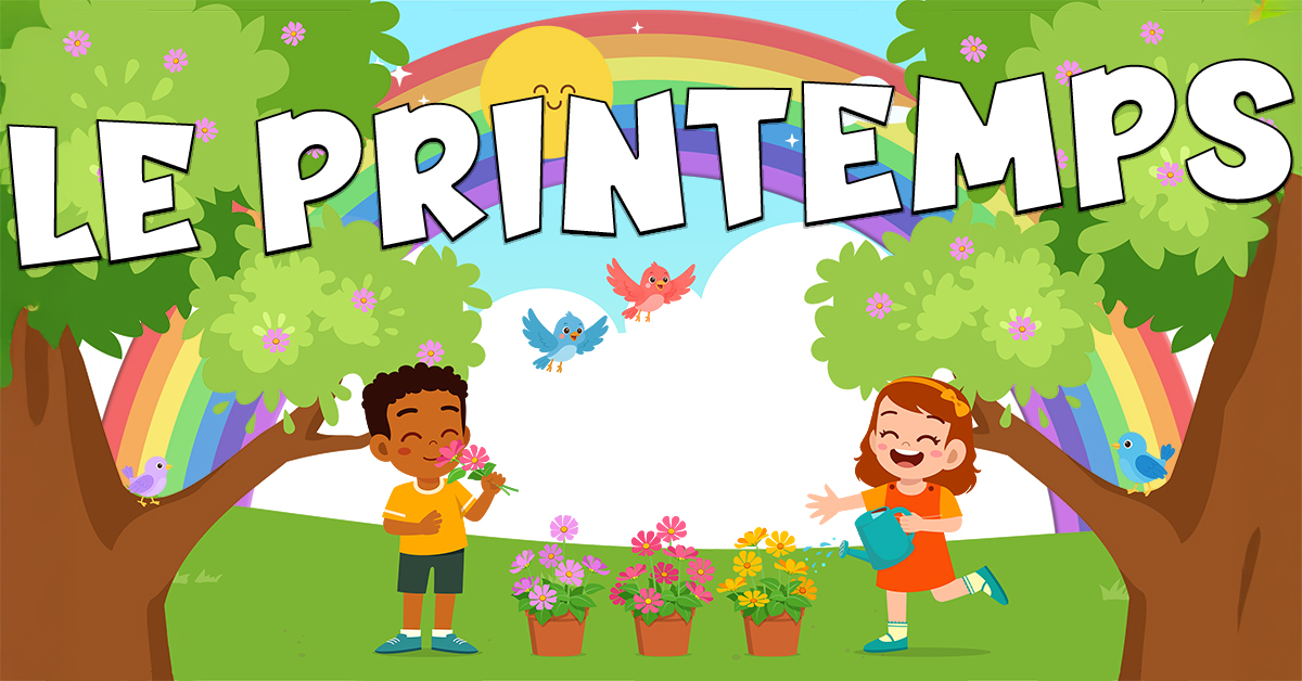 Vocabulario de primavera en francés